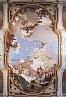 Giovanni Battista Tiepolo The Apotheosis of the Pisani Family painting